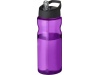 Garrafa desportiva com tampa com boquilha 650ml H2O Base