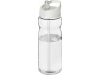 Garrafa desportiva com tampa com boquilha 650ml H2O Base