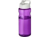 Garrafa desportiva com tampa com boquilha 650ml H2O Base