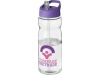 Garrafa desportiva com tampa com boquilha 650ml H2O Base