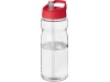 Garrafa desportiva com tampa com boquilha 650ml H2O Base