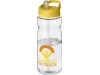 Garrafa desportiva com tampa com boquilha 650ml H2O Base