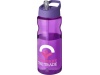 Garrafa desportiva com tampa com boquilha 650ml H2O Base