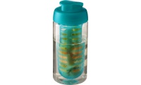 Garrafa desportiva e infusor com tampa Flip 500ml H2O Bop