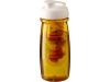 Garrafa desportiva e infusor com tampa Flip 600ml H2O Pulse