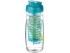 Garrafa desportiva e infusor com tampa Flip 600ml H2O Pulse