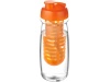 Garrafa desportiva e infusor com tampa Flip 600ml H2O Pulse