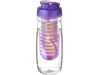 Garrafa desportiva e infusor com tampa Flip 600ml H2O Pulse