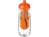 Garrafa desportiva e infusor com tampa Dome 600ml H2O Pulse