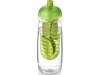 Garrafa desportiva e infusor com tampa Dome 600ml H2O Pulse