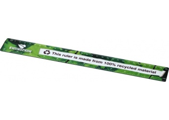 Rgua 30 cm com plstico 100% reciclado Terran