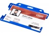 Porta-cartes de plstico horizontal Vega