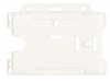 Porta-cartes de plstico horizontal Vega
