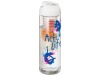Garrafa/infusor 850 ml com tampa de abrir e fechar H2O Vibe
