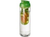 Garrafa/infusor 850 ml com tampa de abrir e fechar H2O Vibe