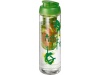 Garrafa/infusor 850 ml com tampa de abrir e fechar H2O Vibe