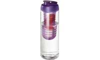 Garrafa/infusor 850 ml com tampa de abrir e fechar H2O Vibe