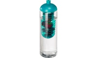 Garrafa/Infusor 850ml com tampa em cpula H2O Vibe