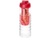 Garrafa/infusor 750ml com tampa de abrir e fechar H2O Treble