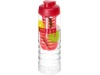 Garrafa/infusor 750ml com tampa de abrir e fechar H2O Treble
