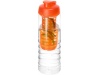 Garrafa/infusor 750ml com tampa de abrir e fechar H2O Treble