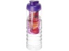Garrafa/infusor 750ml com tampa de abrir e fechar H2O Treble