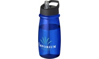 Garrafa desportiva 600ml com tampa com bico H2O Pulse