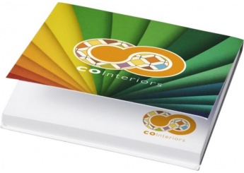 25 Notas adesivas Sticky-Mate com capa mole 75x75