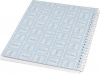 Caderno A5 100 folhas espiral de arame com capa em PP Desk-Mate
