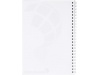 Caderno A5 50 folhas espiral de arame com capa em PP Desk-Mate