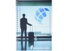 Caderno A5 100 folhas espiral de arame com capa em PP Desk-Mate