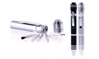 Chave de fendas com 6 funes com lanterna LED