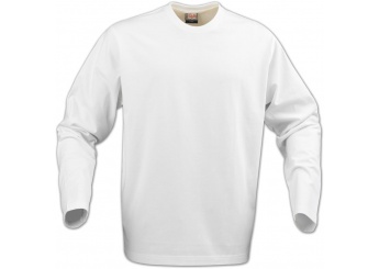 Long sleeve Heavy branca Homem 180gr/m2