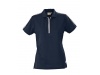 Polo com Ziper Hurdles 170gr/m2 Senhora