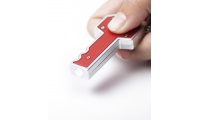 Lanterna de bolso com luz Led