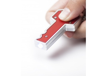 Lanterna de bolso com luz Led