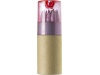 Tubo com 12 Lpis de cor + Apara-Lpis