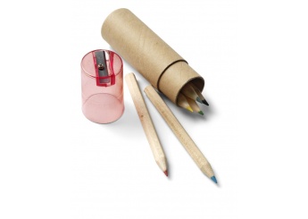 Tubo com 6 Lpis de cor