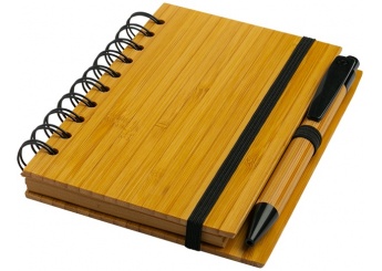 Bloco de notas A6 + Esferogrfica Bambook