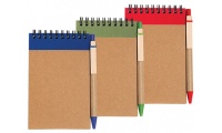 Bloco de notas A6 + esferogrfica Recynote A6