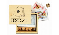 Jogo de cartas e 5 dados