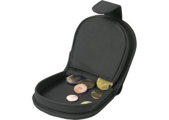 Porta-moedas com fecho Clip