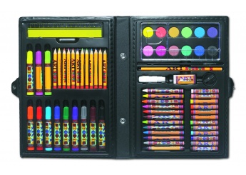 Conjunto de pintar: maleta + 68 peas