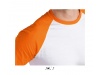 T-SHIRT BICOLOR COM MANGAS RAGL PARA HOMEM FUNKY