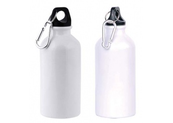 Garrafa em Alumnio 400ml com mosqueto 
