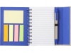 Bloco de notas com fecho + Esferogrfica + Notas Adesivas