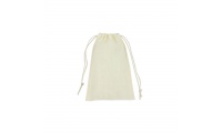 Saco 100% algodo com atilhos Cottoncord Small