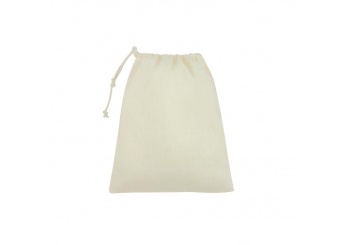 Saco 100% algodo com atilhos Cottoncord Medium