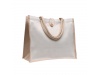 Saco de juta com canvas 100% algodo