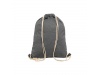 Saco mochila com asas em algodo